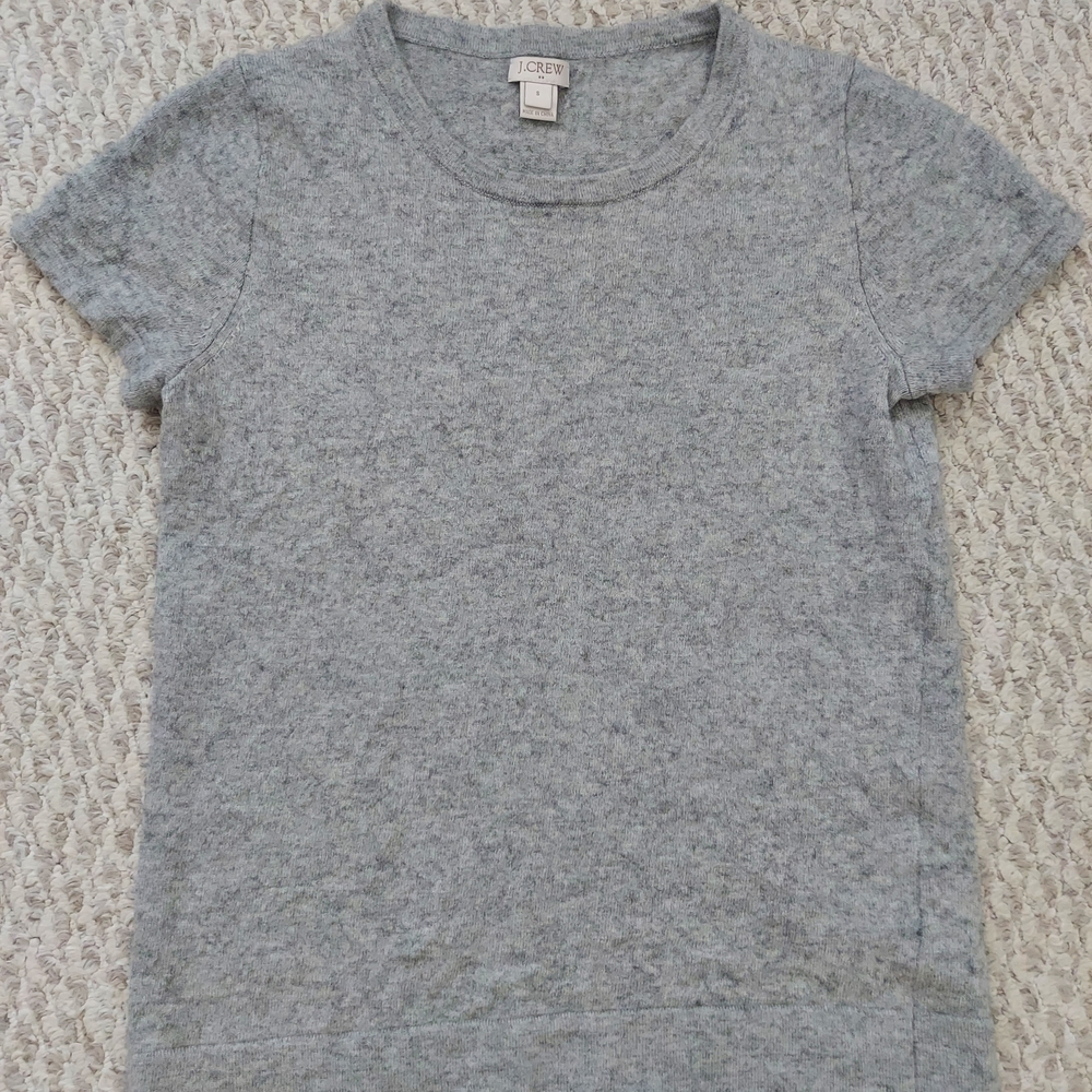J. Crew Factory Gray Crew Neck Sweater